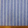 Polyester Cotton Fabric Linen Finish Chambray Stripe