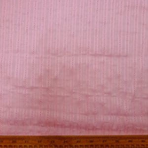 Cotton Fabric Faux Anglais Pink