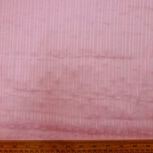 Cotton Fabric Faux Anglais Pink