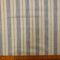 Voile Fabric Soft Cotton Beach Stripe Blue Ivory