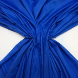 Suedette Fabric Stretch Jersey Royal