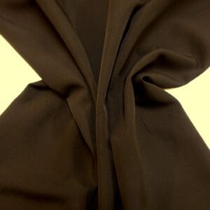 Suiting Fabric Monsoon Crepe Manufacturing Quality Chocolate