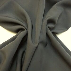 Suiting Fabric Monsoon Crepe Manufacturing Quality Dark Grey