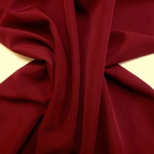 Suiting Fabric Monsoon Crepe Manufacturing Quality Wine