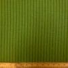 Viscose Fabric Black Muted Stripe Avocado Green
