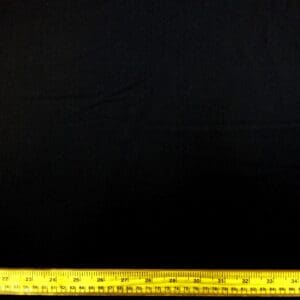 Suiting Fabric Poly Wool Made In England Classic Black