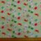 Christmas Fabric Polyester Cotton Snowman Party Mint