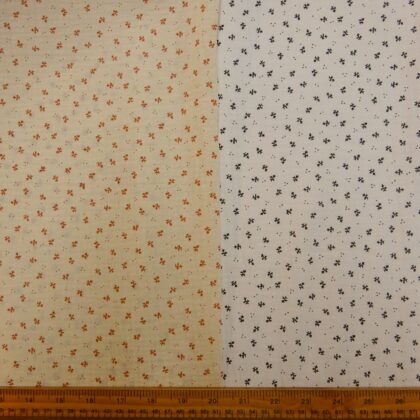 Cotton Fabric Double Gauze Floral Parsnip Patch