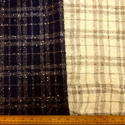 Suiting Fabric Bouclé Faux Coco Chanel Mademoiselle