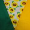 Sunflowers Cream/Emerald/Yellow