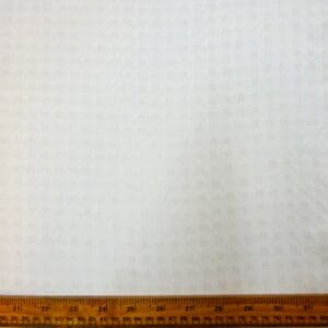 Chiffon Fabric Gingham Seersucker White