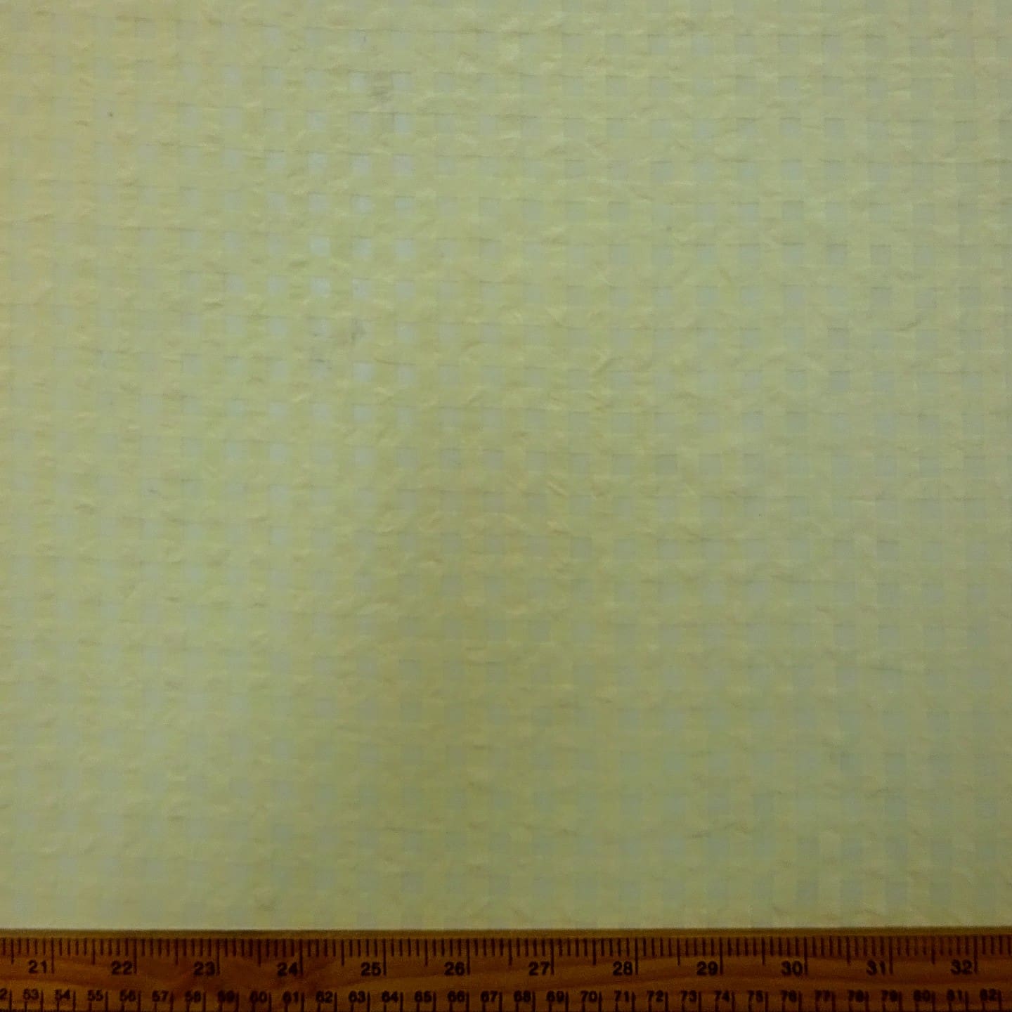 Chiffon Fabric Gingham Seersucker Lemon