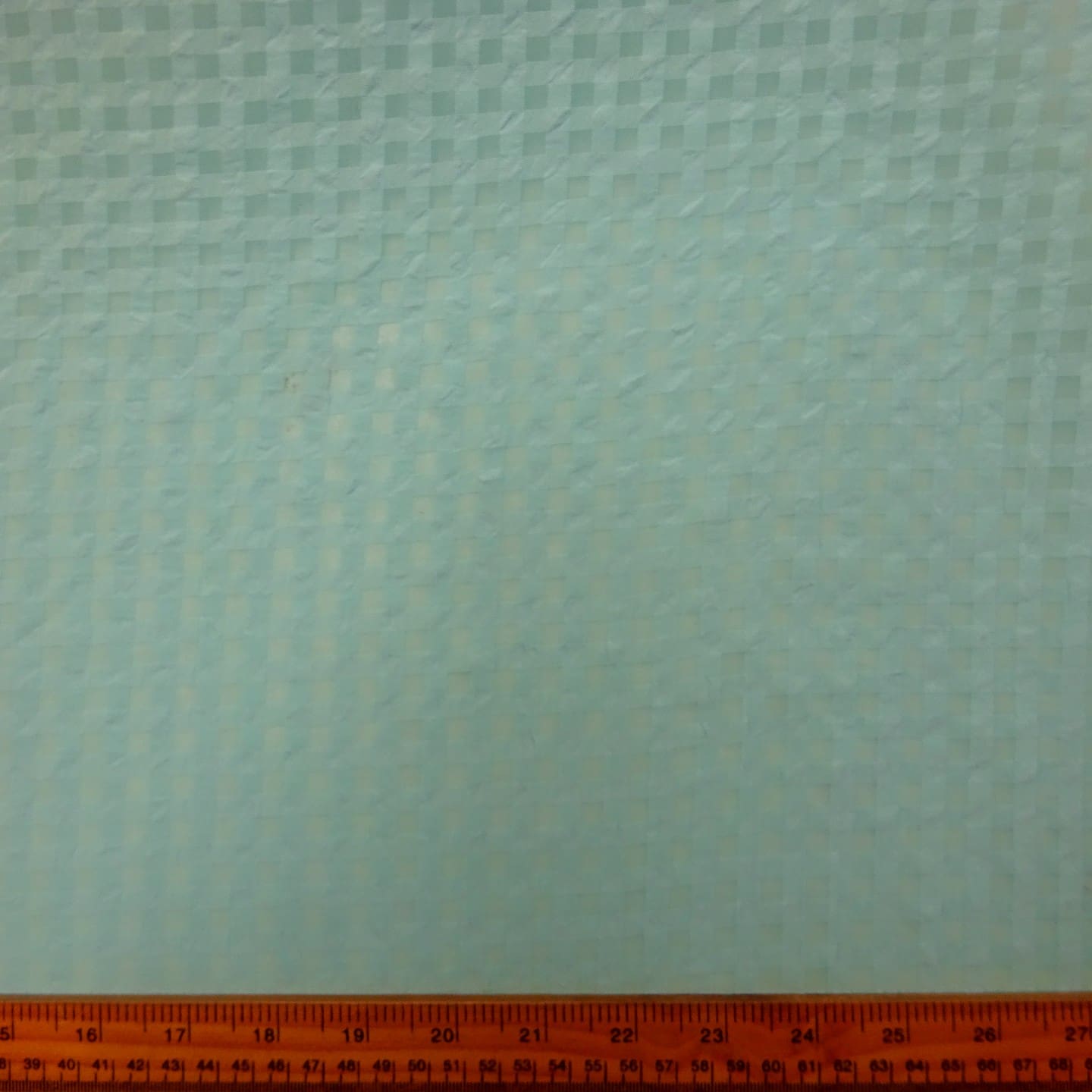 Chiffon Fabric Gingham Seersucker Turquoise