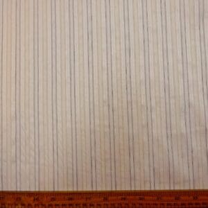 Cotton Fabric Moroccan Jacquard Twist Stripe Ivory