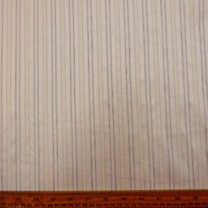 Cotton Fabric Moroccan Jacquard Twist Stripe Ivory