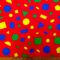 Cotton Fabric Shaping Up Red