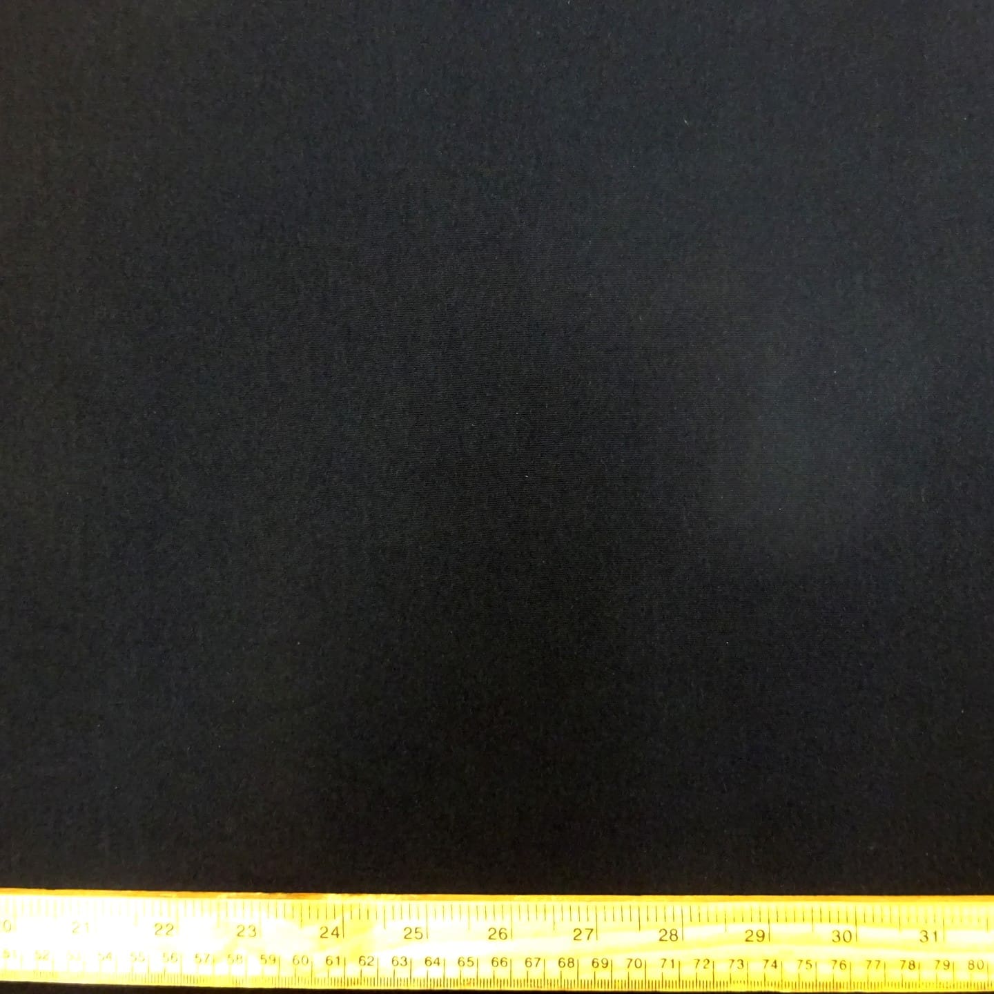 Crepe De Chine Fabric Soft Matt Black
