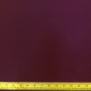 Crepe De Chine Fabric Plain Colours Aubergine