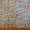 Crepe De Chine Fabric Floral Milky Pansy