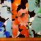 Crepe De Chine Fabric Floral Soho Pansy