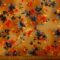 Crepe De Chine Fabric Floral Twix Copper