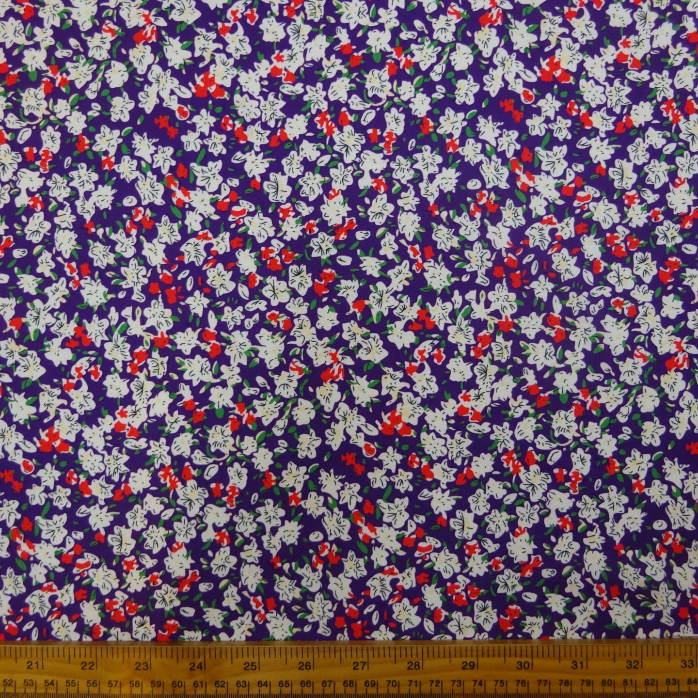 Crepe De Chine Fabric Figgy Woods Purple