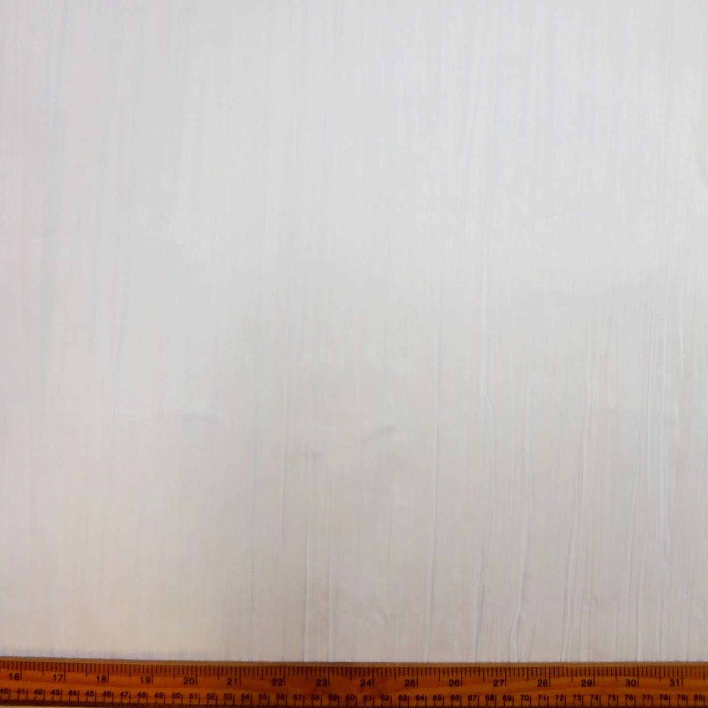 Polycotton Fabric Crinkly Wrinkly White