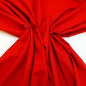 Drill Fabric Cotton Red 1