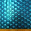 Foil Jersey Fabric Dolly Discs Turquoise