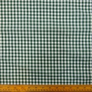 Gingham Fabric Polyester Cotton 6mm