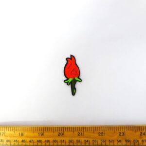 Sew On Motif Rose Bud