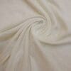 Jersey Fabric 3D Rocket Chalk Flowers Bone White