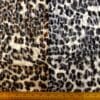 Lace Net Fabric With Stretch Growling Leopards