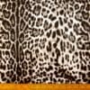 Scuba Jersey Fabric Animal Print Prairie Dog Black Grey