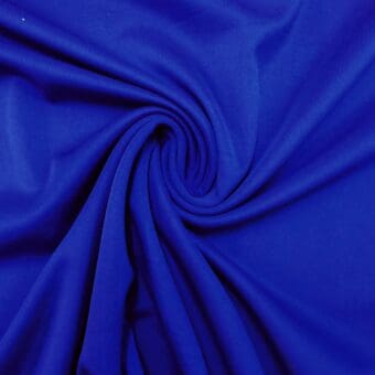 Scuba Jersey Fabric Medium Weight Royal 336