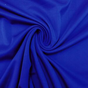 Scuba Jersey Fabric Medium Weight Royal 336