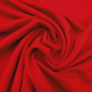 Scuba Jersey Fabric Medium Weight Red 123