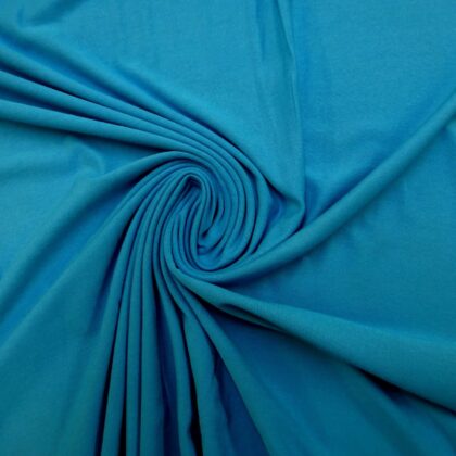 T-shirting Fabric Code Fir Plain Turquoise