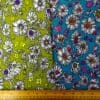 Bamboo Viscose Fabric Floral Tangling Vines