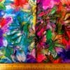 Bamboo Viscose Fabric Floral Cypress