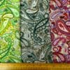 Bamboo Viscose Fabric Paisley Mandala