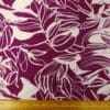 Aubergine/White