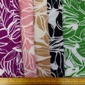 Bamboo Viscose Fabric Mangrove