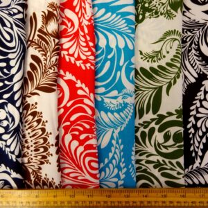 Bamboo Viscose Fabric Palms