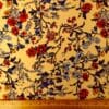 Bamboo Viscose Fabric Floral Beanstalks Cream