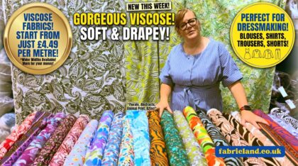 Ultimate Viscose Fabric Haul! Soft, Drapey & Vibrant Prints