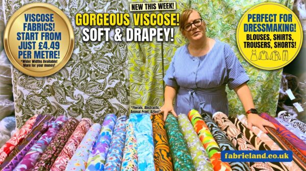 Ultimate Viscose Fabric Haul! Soft, Drapey & Vibrant Prints
