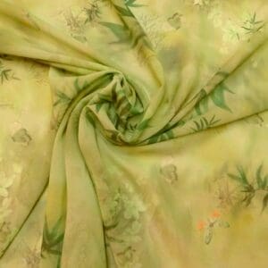 Chiffon Fabric Whisper Ferns Sage