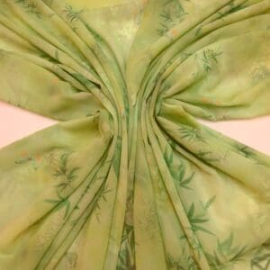 Chiffon Fabric Whisper Ferns Sage