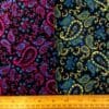 Corduroy Fabric Skinny Rib Paisley Perth
